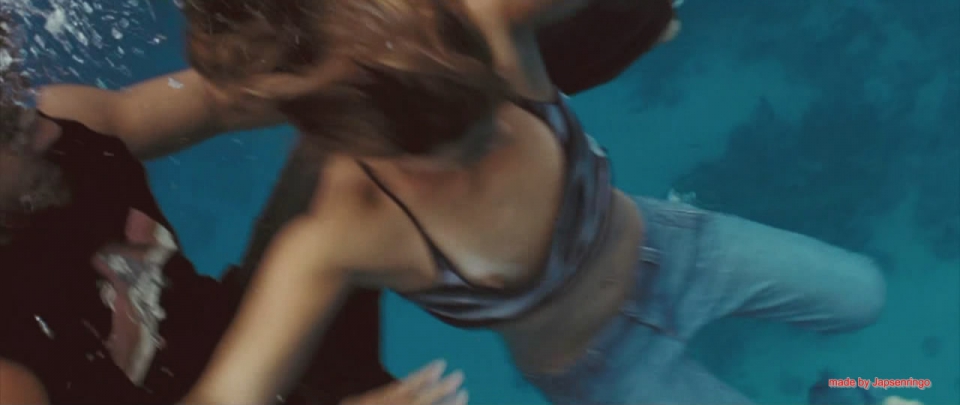 Jessica alba into the blue nipple slip full size