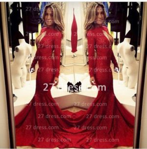 Red long sleeve lace mermaid prom dress 602X610 jpeg