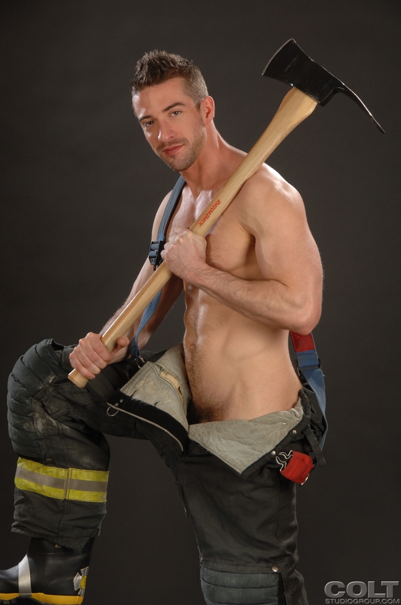 Sexy men firefighters naked full size