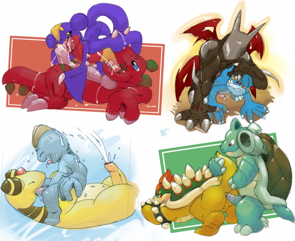 Pokemon and digimon crossover hentai full size
