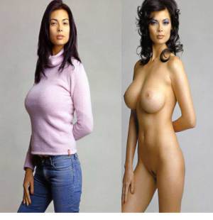Nude with and without clothes 850X880 jpeg