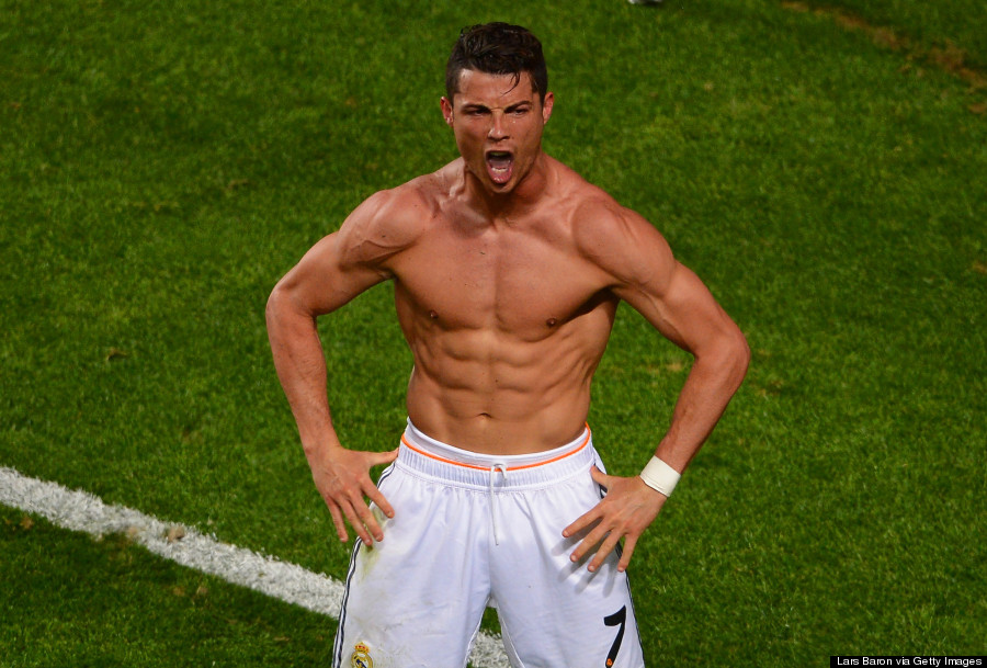 Cristiano ronaldo celebration full size