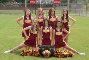 Junior high school cheerleaders 640X430 jpeg