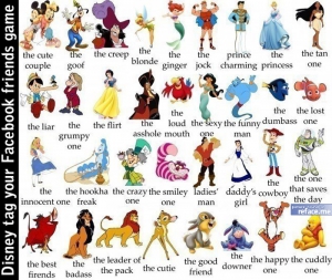 Disney character names 700X592 jpeg