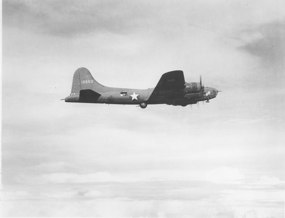 Old 666 b 17 bomber full size