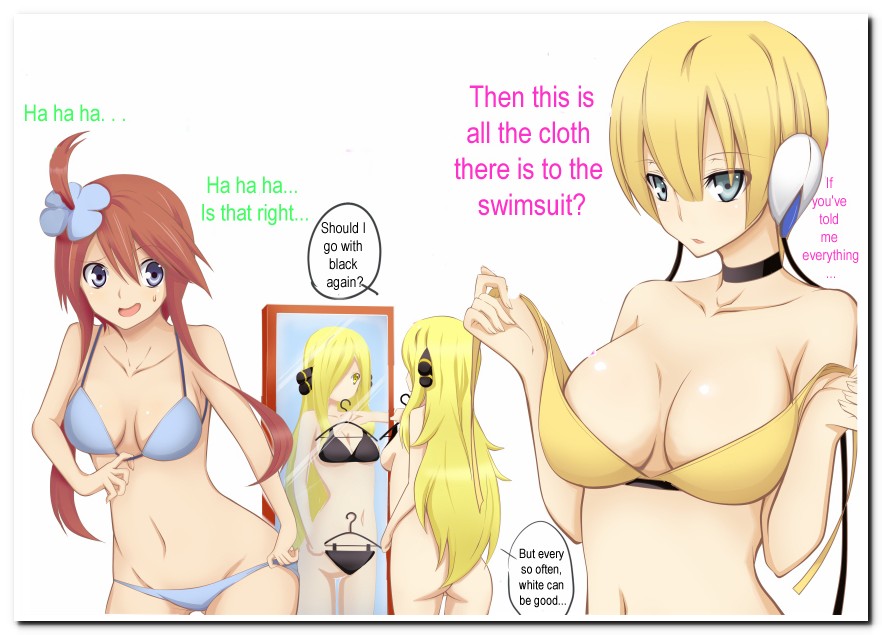 Pokemon cynthia skyla elesa hentai full size