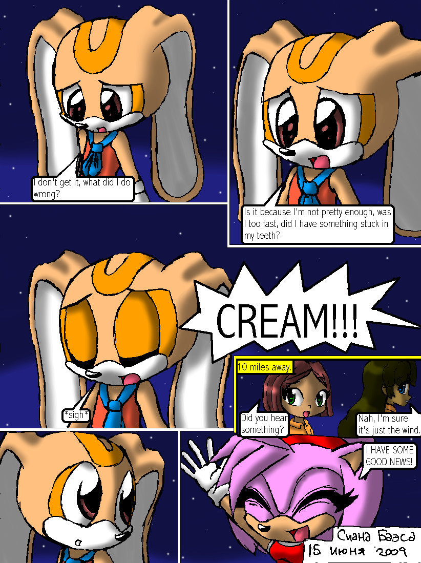 Sonic tails and cream comics full size